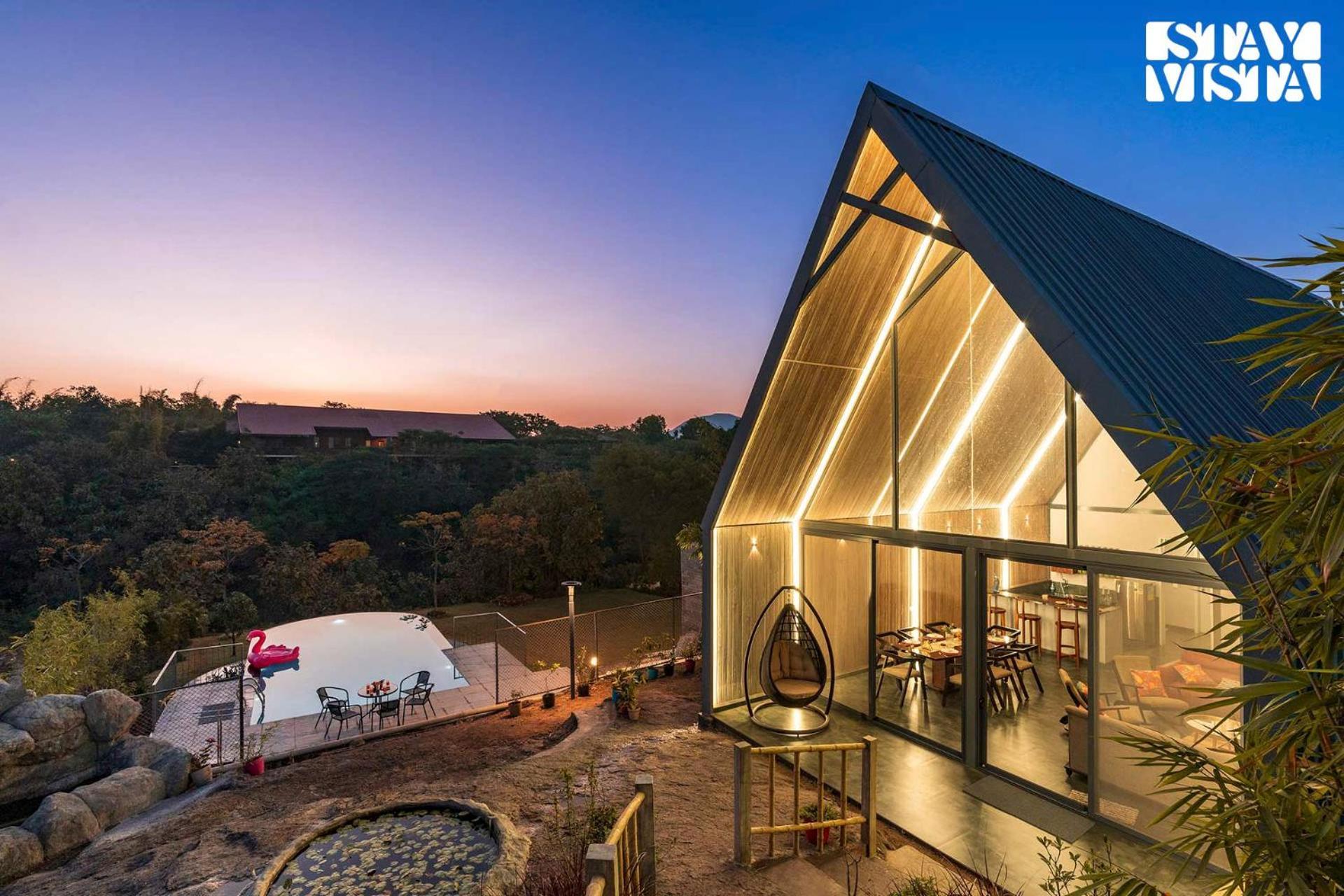 Stayvista'S Celeste Villa - Hill-View Retreat With Infinity Pool Nashik Extérieur photo